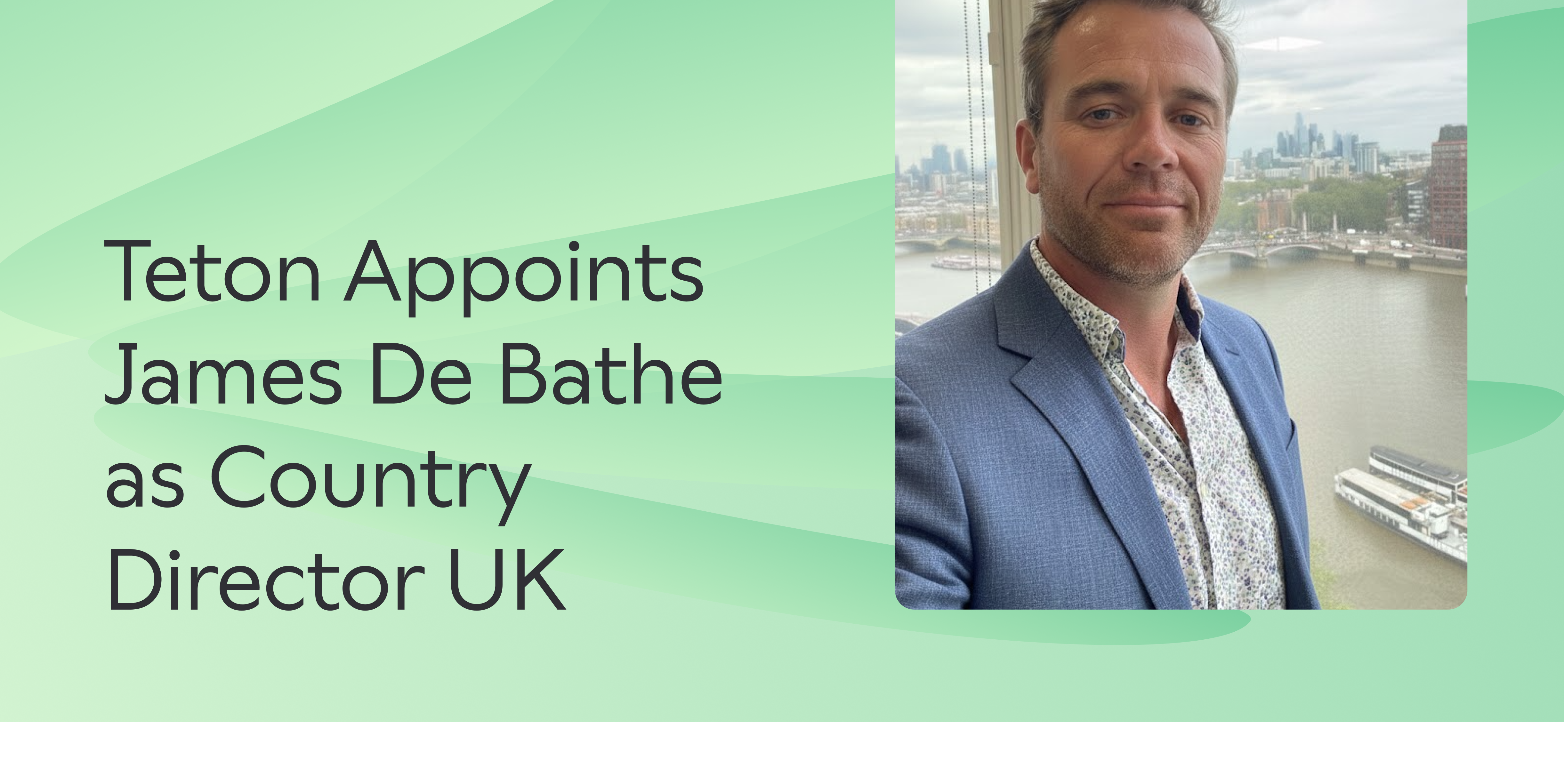Welcoming Our Country Director UK, James De Bathe